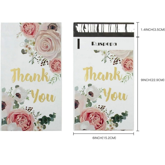 Poly Shipping Bags- 6"x9" (50 pieces) - Picture 4 of 7